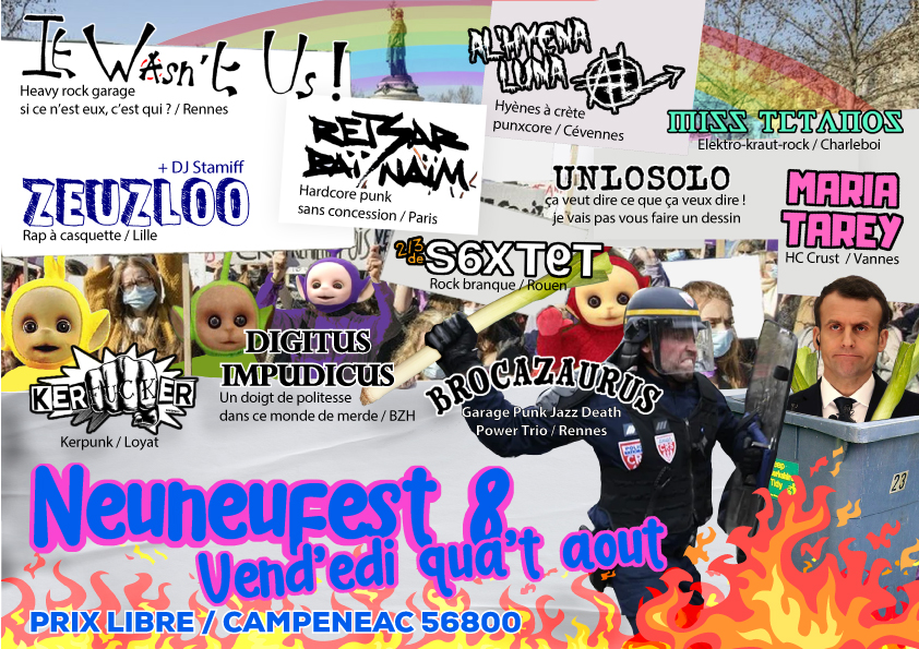 Affiche Neuneu festival  Campnac